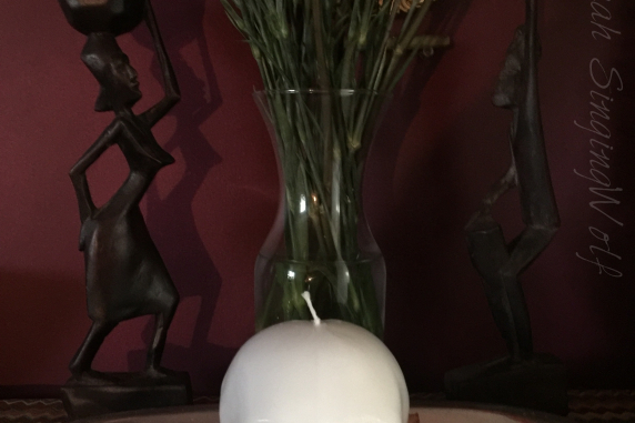 Personalized Loaded Skull Candle: Hand Loaded & dressed for YOUR desired outcom