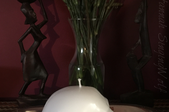 Personalized Loaded Skull Candle: Hand Loaded & dressed for YOUR desired outcom