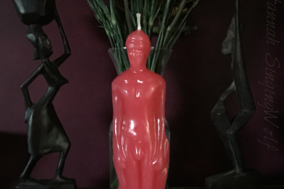 Love & Romance- Pink Loaded Male Candle~ Get Love & Romance