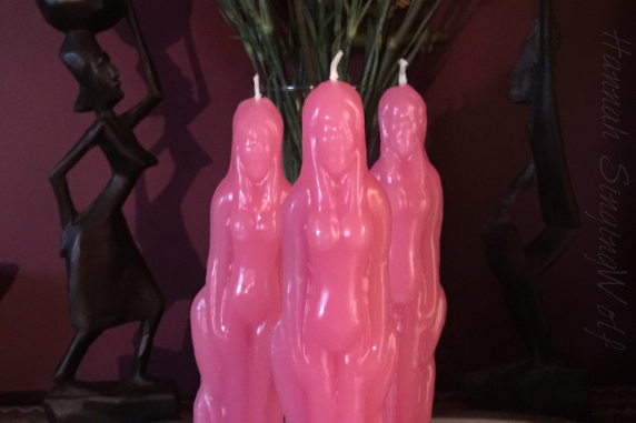 Love & Romance- Pink Loaded Female Candle~ Draw in Love & Romance