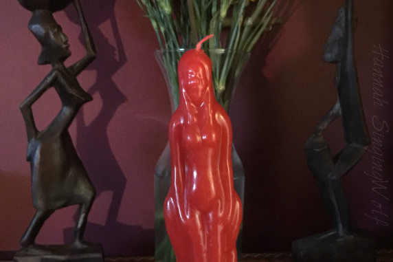 Desire Me- Red, Loaded Female Candle~ Draw in a lover that's crazy for YOU