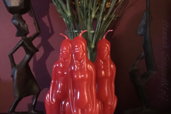 Desire Me- Red, Loaded Female Candle~ Draw in a lover that's crazy for YOU