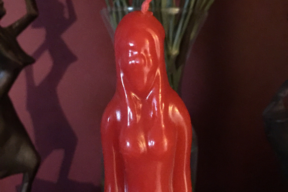 Desire Me- Red, Loaded Female Candle~ Draw in a lover that's crazy for YOU