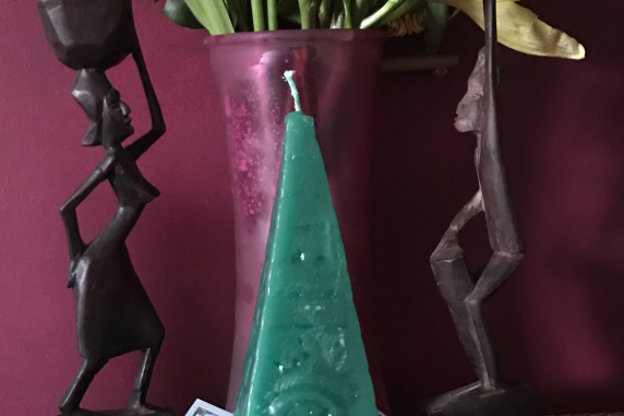 Loaded Money Pyramid Candle