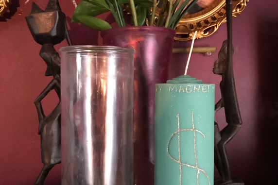 MONEY SIGIL CANDLE