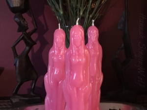 Love & Romance- Pink Loaded Female Candle~ Draw in Love & Romance